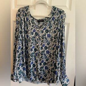 Lane Bryant floral blouse